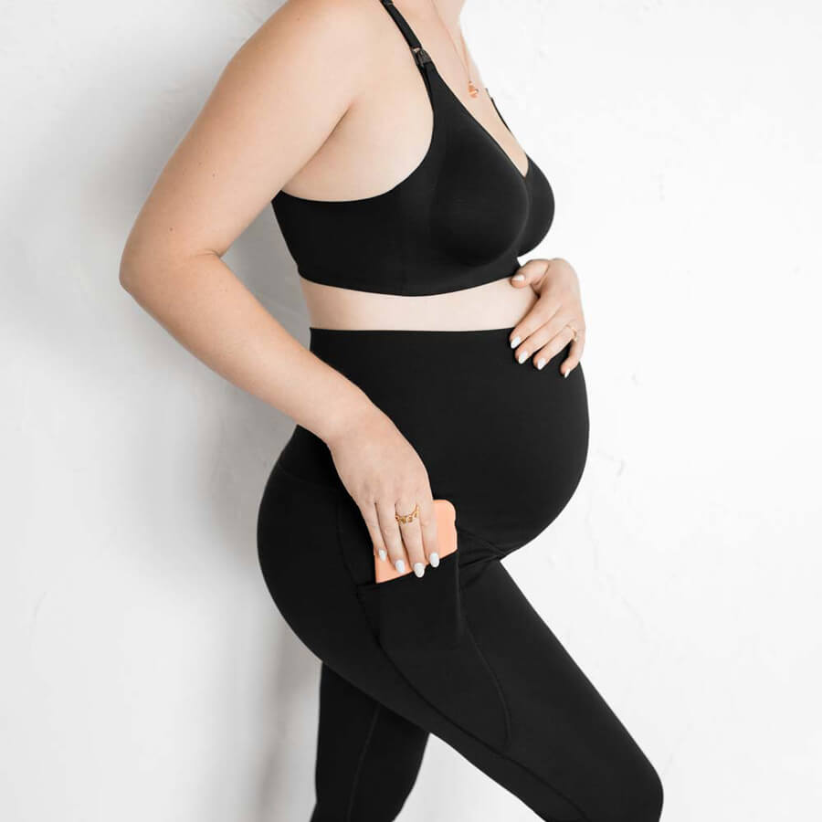 Bub's Maternity Leggings  Full Length + Pockets – babybub