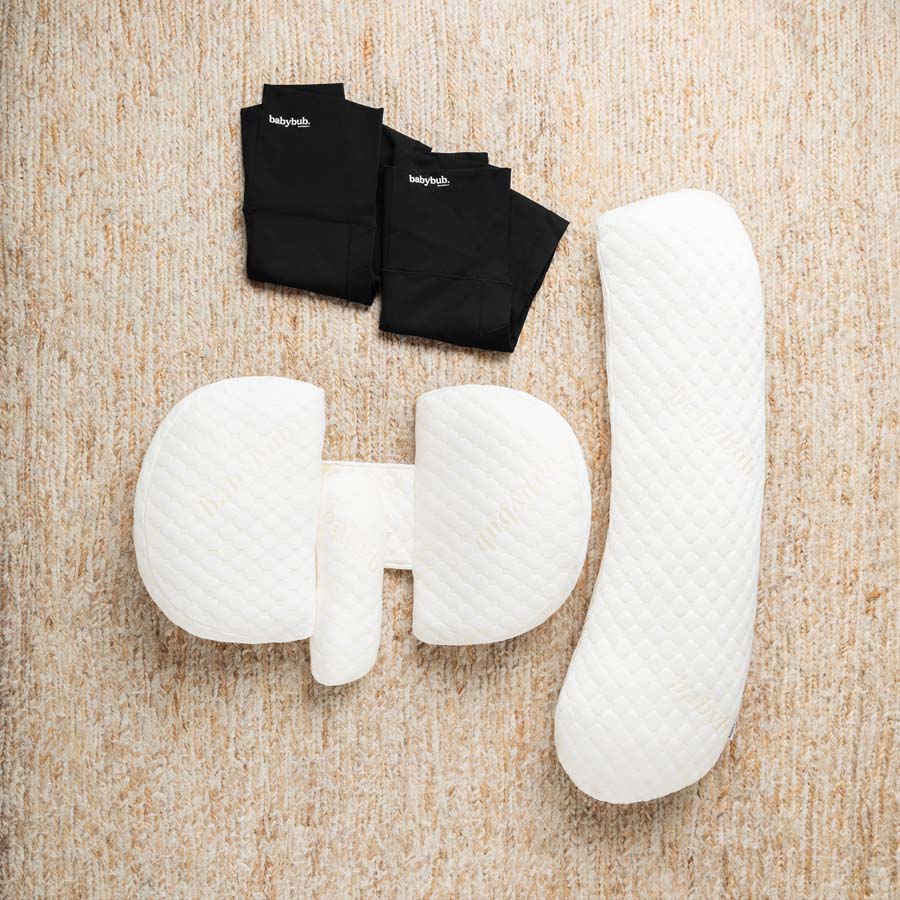 COZY COMFORT BUNDLE | Bub's Maternity Pillow™ + Full Body Attachment + x2 Bub's Maternity Leggings