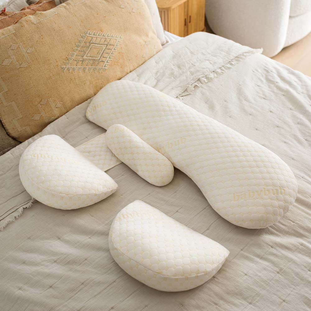 Bllgrass Maternity Pillow O-shapedpregnancy Pillows for Sleeping Body Pillow  That can be Turned into a crib Back, Hip, Pillowcase